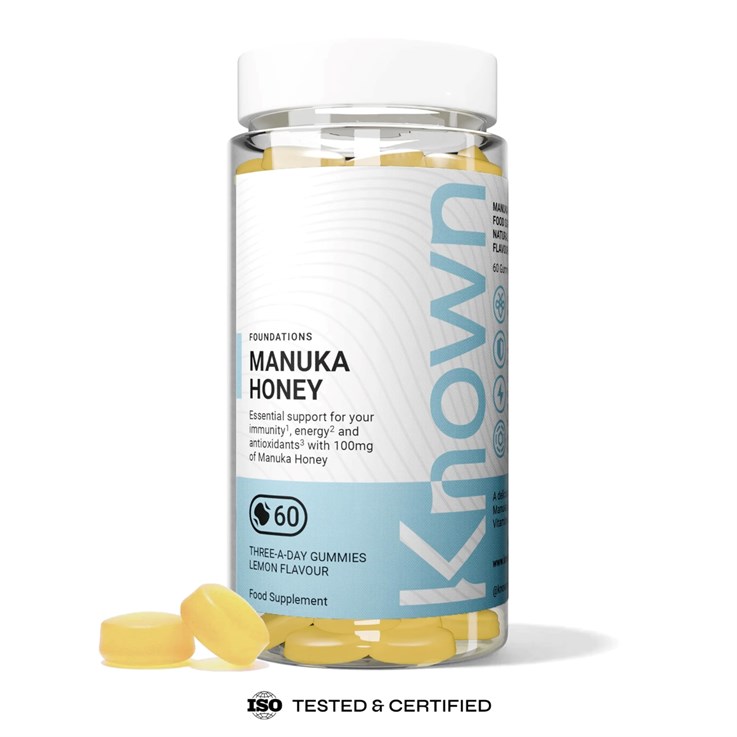 Known Nutrition Manuka Honey Gummies - Anti-Bacterial & Antioxidant Immune Suppo