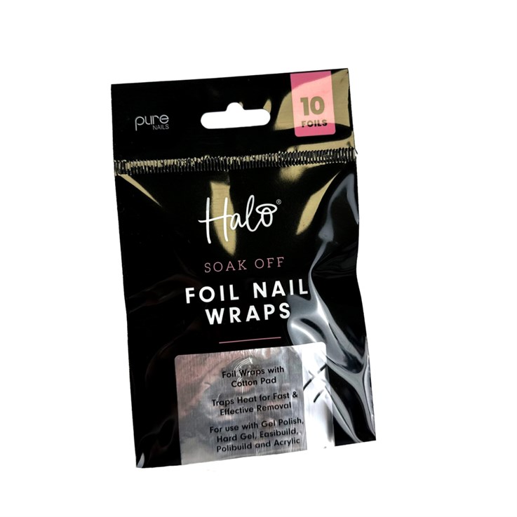 Halo Elite Nail Foil Wraps - 10 Pack