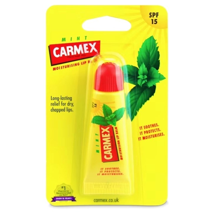 Carmex Mint Lip Balm with SPF 15