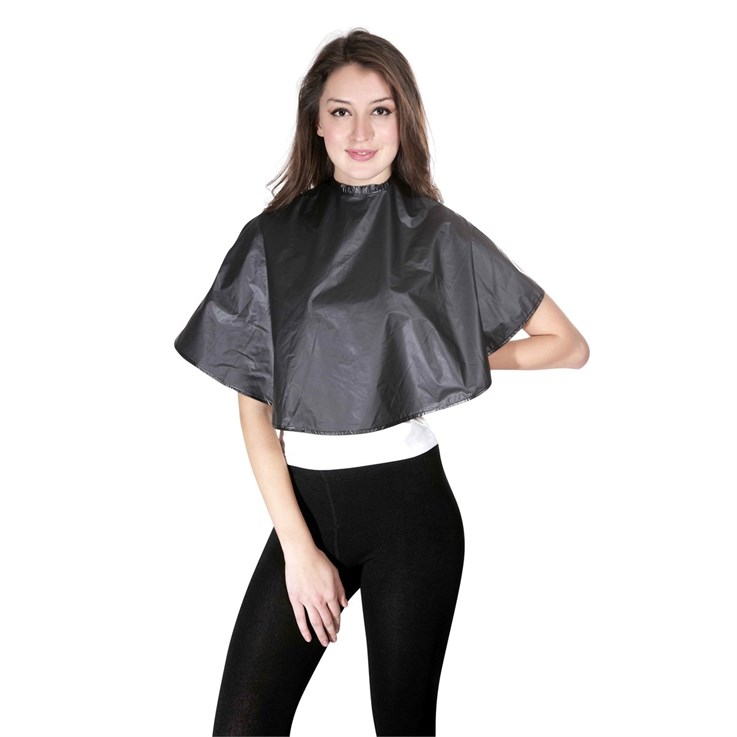 Crewe Orlando Plastic Shoulder Cape - Black