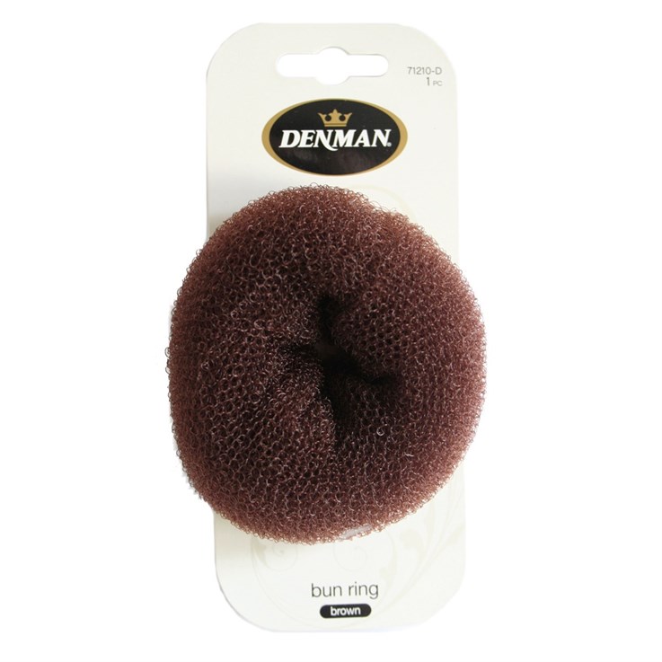 Denman Hair Bun Ring Donut - Brown