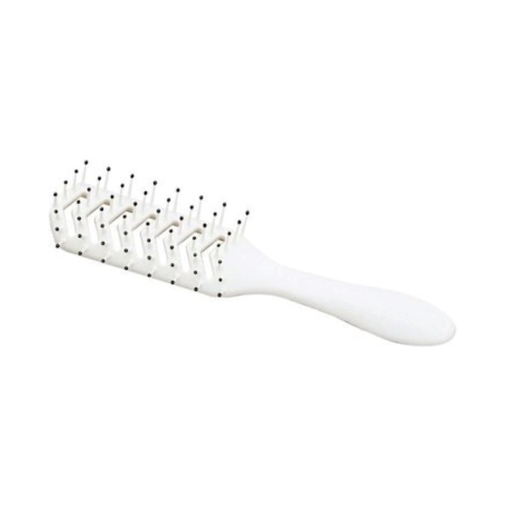 Denman Hyflex Skeleton Vent Brush D200 White