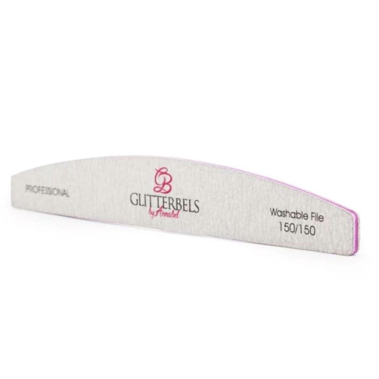 Glitterbels Nail File 150 Grit - 10 Pack