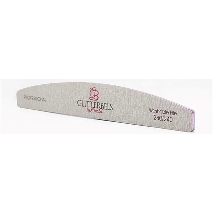 Glitterbels Nail File 240 Grit - 10 Pack