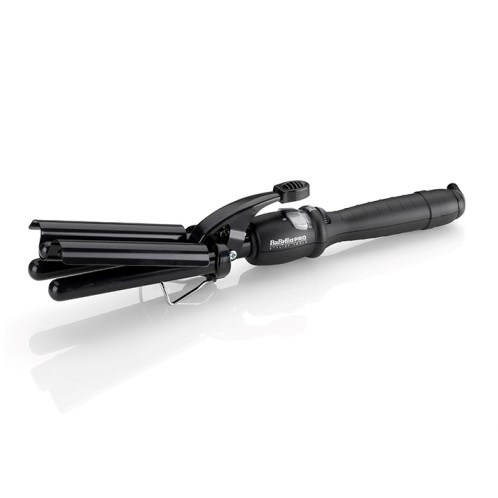 BaByliss Porcelain Triple Barrel Waver Black