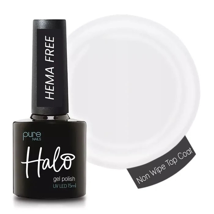 Halo Hema Free No Wipe Top Coat 15ml