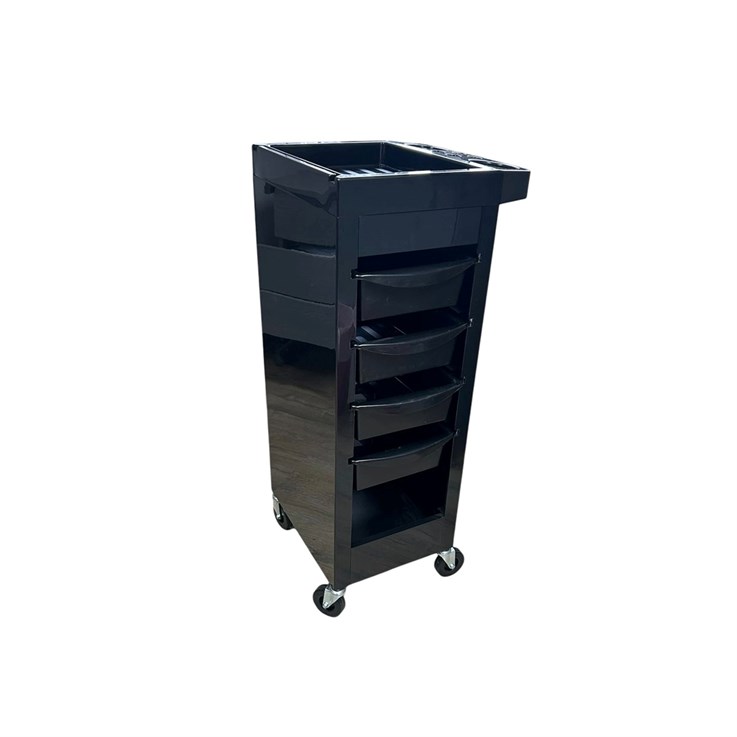 Scorpion Slim Salon Trolley - Black