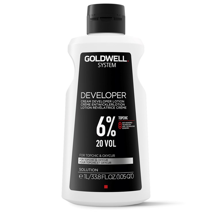 Goldwell System Creme Developer Lotion 20 Vol 6% - 1L