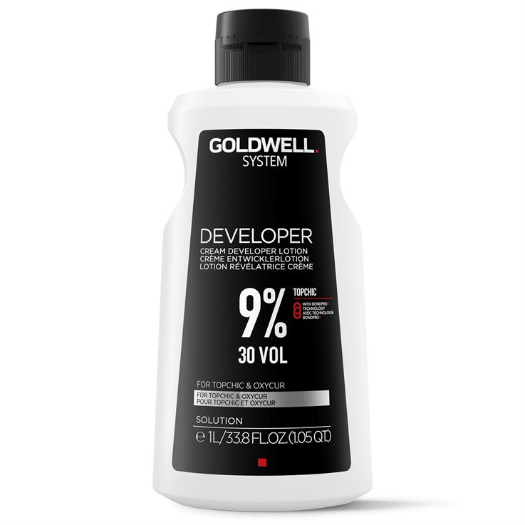 Goldwell System Creme Developer Lotion 30 Vol 9% - 1L