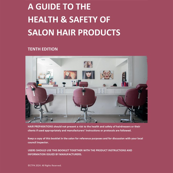 HBSA COSHH Health & Safety Booklet For Salons v10