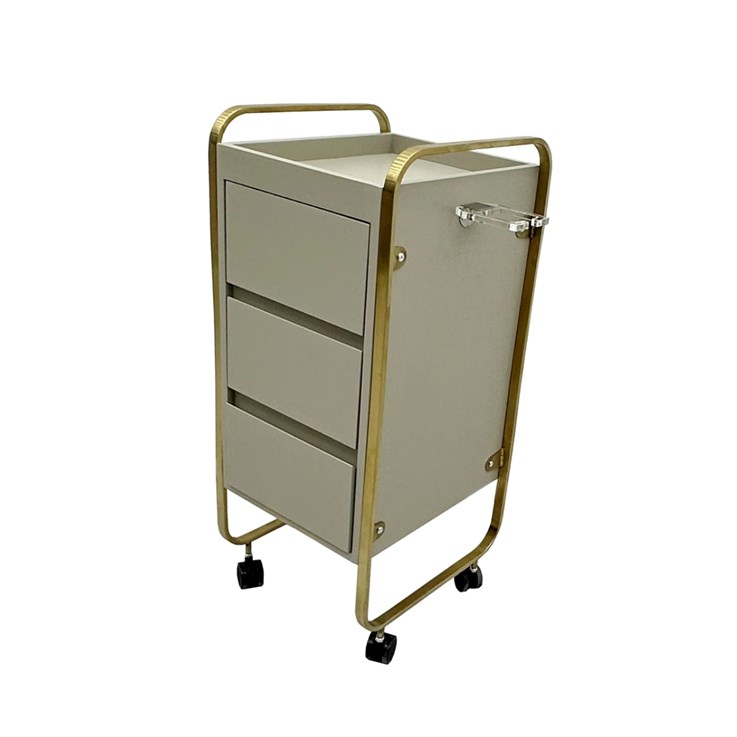 Scorpion Mala Hair & Beauty Salon Trolley - Champagne