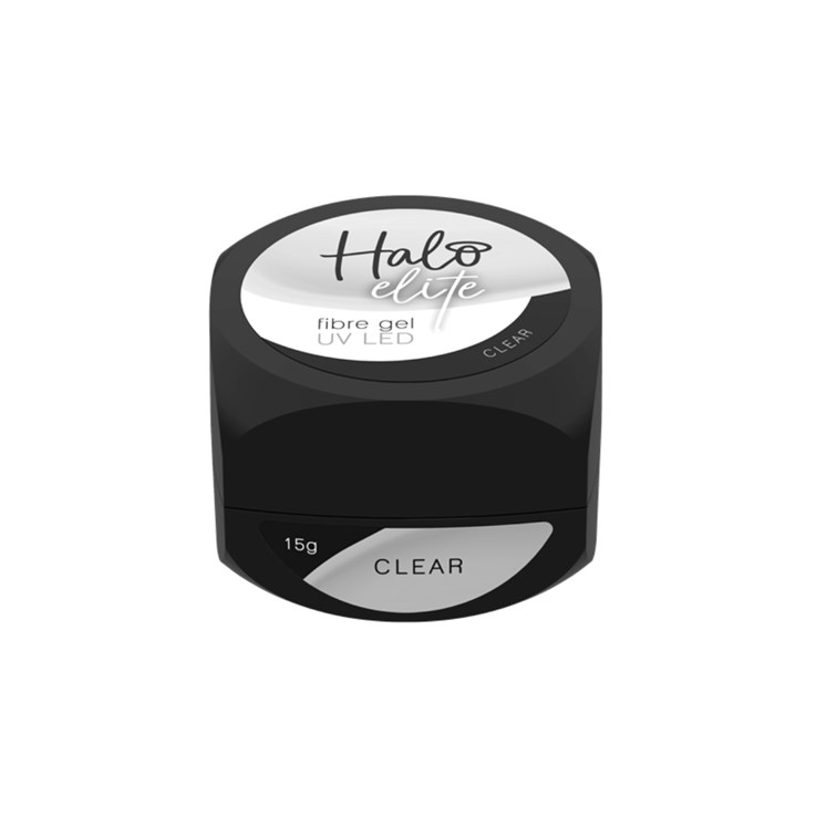 Halo Gel Nails Fibre Gel - Clear 15g