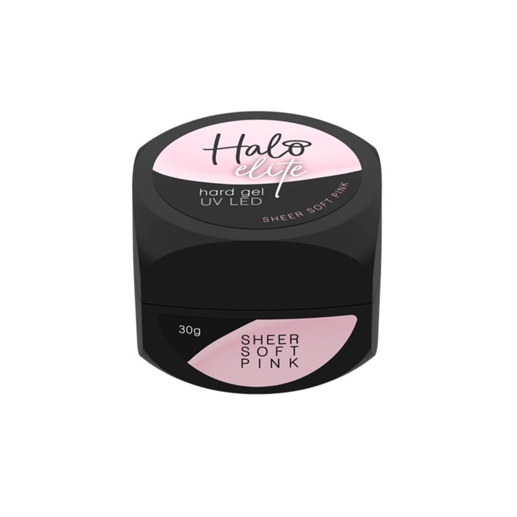 Halo Elite Hard Gel Sheer Soft Pink 30g