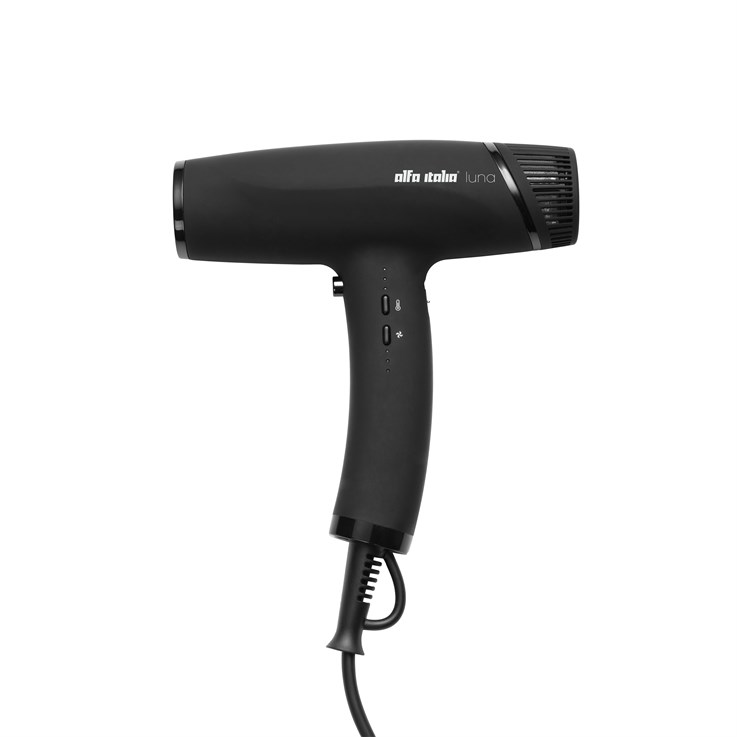 Alfa Italia Luna Hybrid Pro Smart Dryer - Black/Black