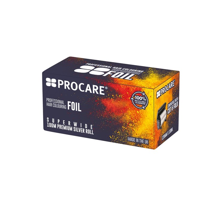 Procare Superwide Premium Silver Foil Roll - 120mm x 100m