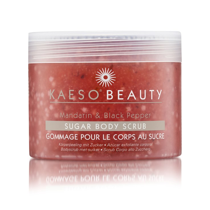 Kaeso Mandarin & Black Pepper Sugar Body Scrub 450ml