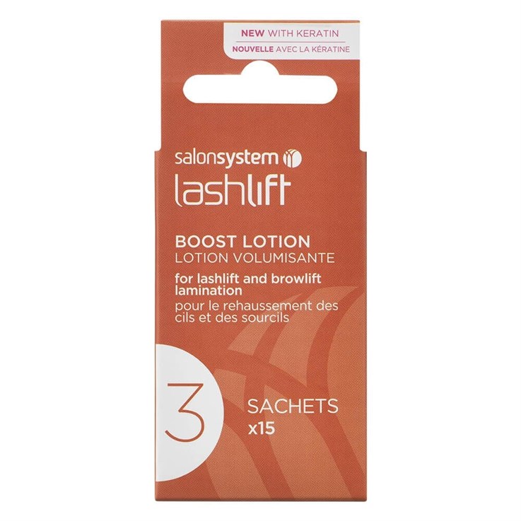 Salon System Lash & Brow Lift Boost Lotion Sachet x15