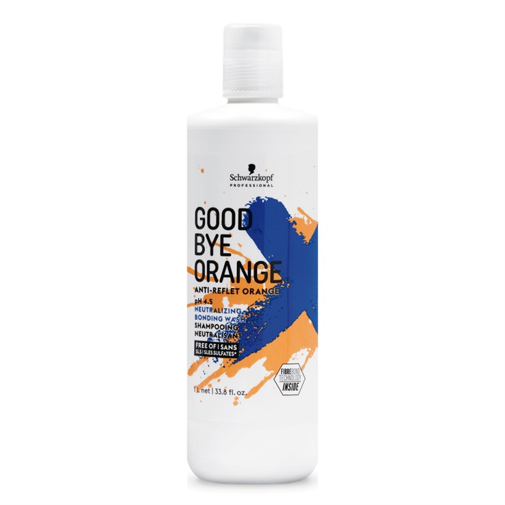 Schwarzkopf Goodbye Orange Neutralising Shampoo - 1L