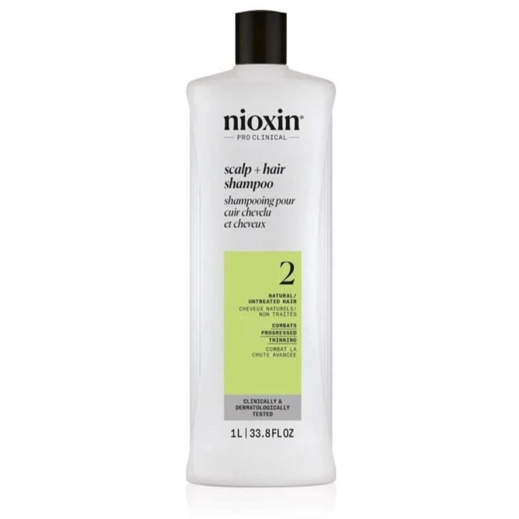 Nioxin Scalp + Hair Thickening System 2 Shampoo for Natural Hair 1L