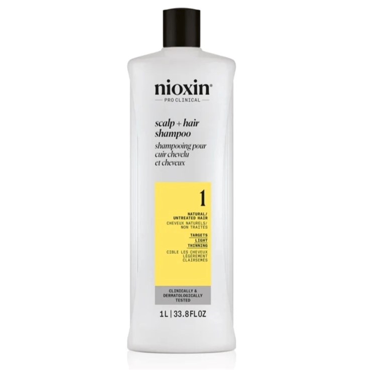 Nioxin  Scalp + Hair Thickening System 1 Shampoo for Natural Hair 1L