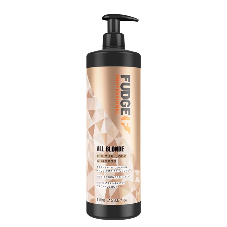 Fudge Professional All Blonde Colour Lock Shampoo 1L