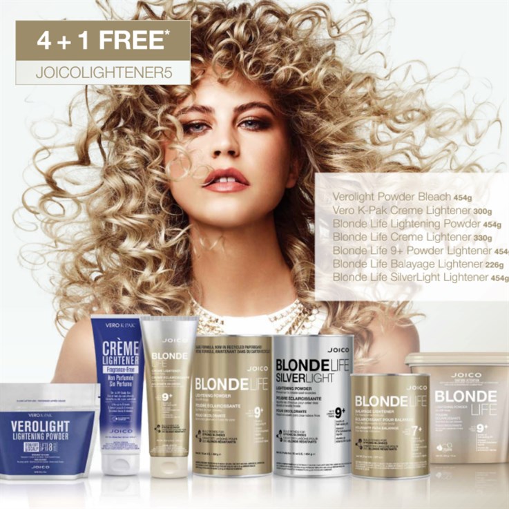 Joico Lightener 4 + 1 Free