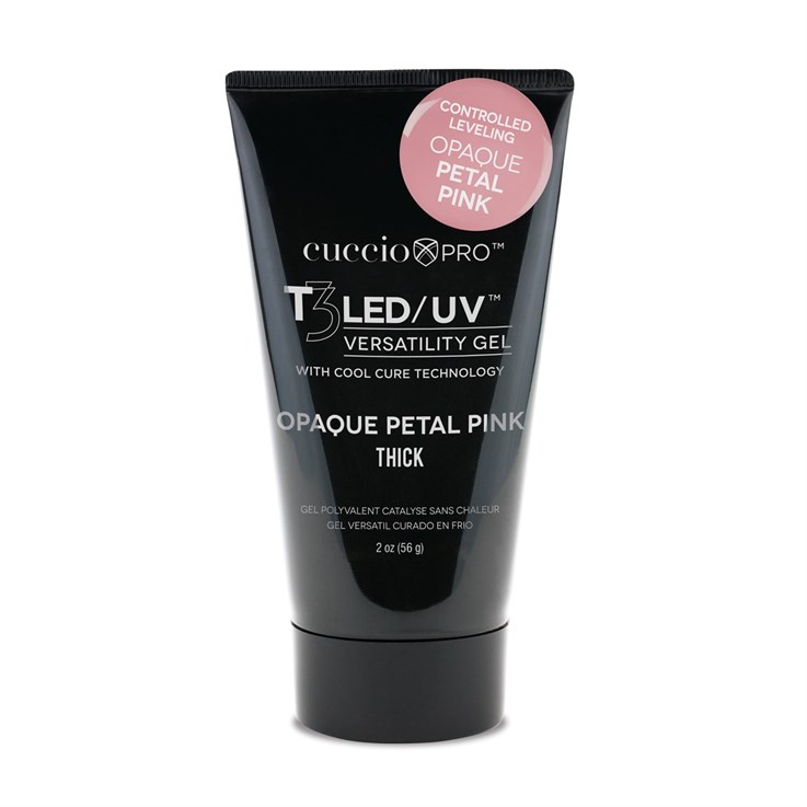 Cuccio T3 LED/UV Gel Opaque Petal Pink Tube 2oz