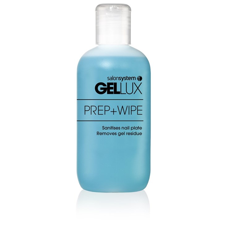 Salon System Gellux Nail Prep + Wipe Soak Off - 250ml