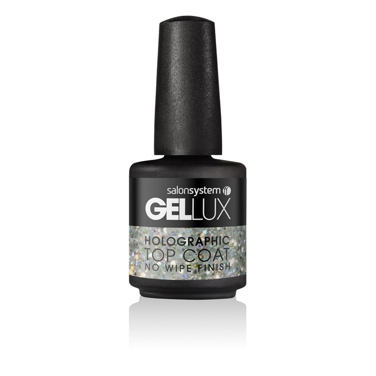 Gellux - Holographic Top Coat No Wipe