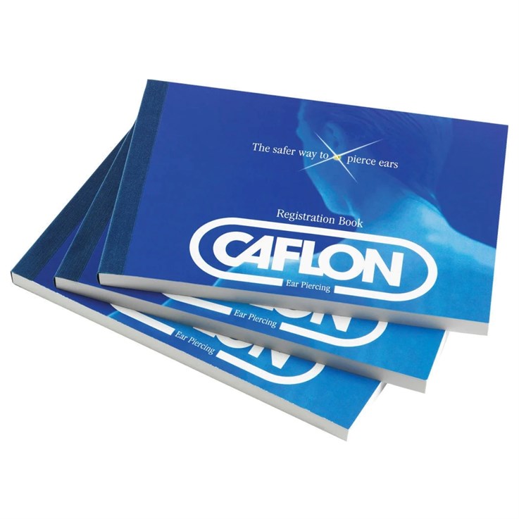 Caflon Ear Piercing Registration Record Book