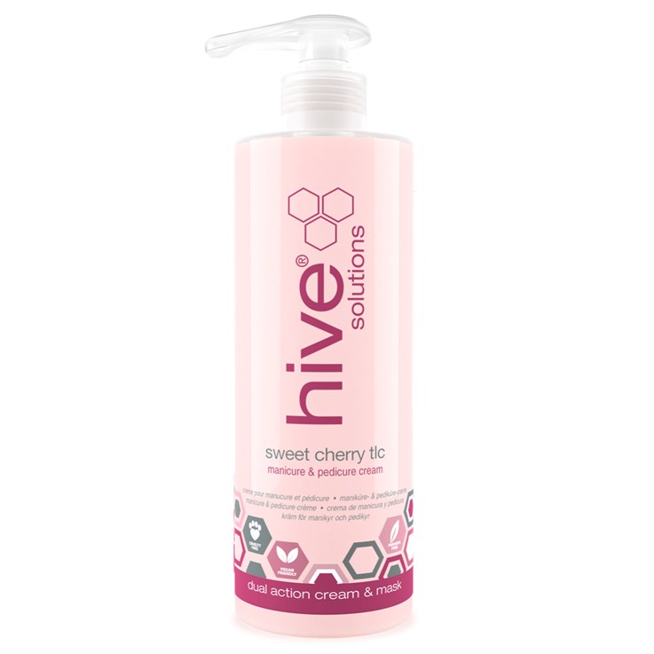 Hive Sweet Cherry TLC Mani/Pedi Cream 400ml