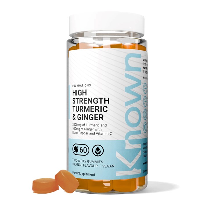 Known Nutrition High-Strength Turmeric & Ginger (Ve) Gummies (42)