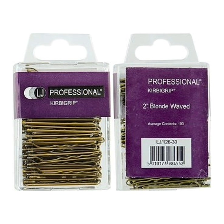 Kodo 4.5cm Waved Kirbigrip Blonde - 100 Pack