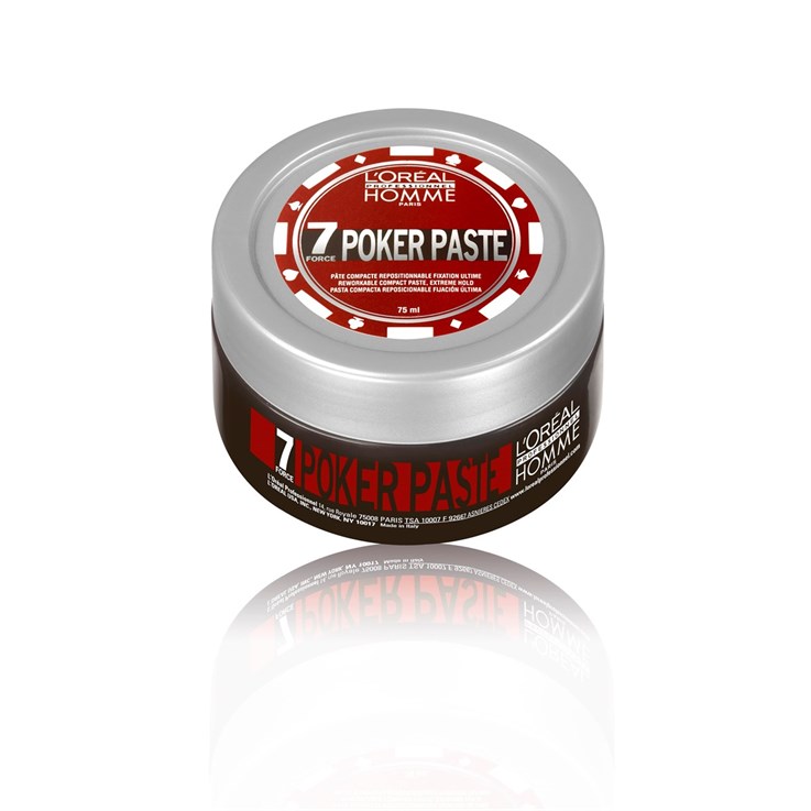 L'Oréal Professionnel Homme Poker Hair Paste - 75ml