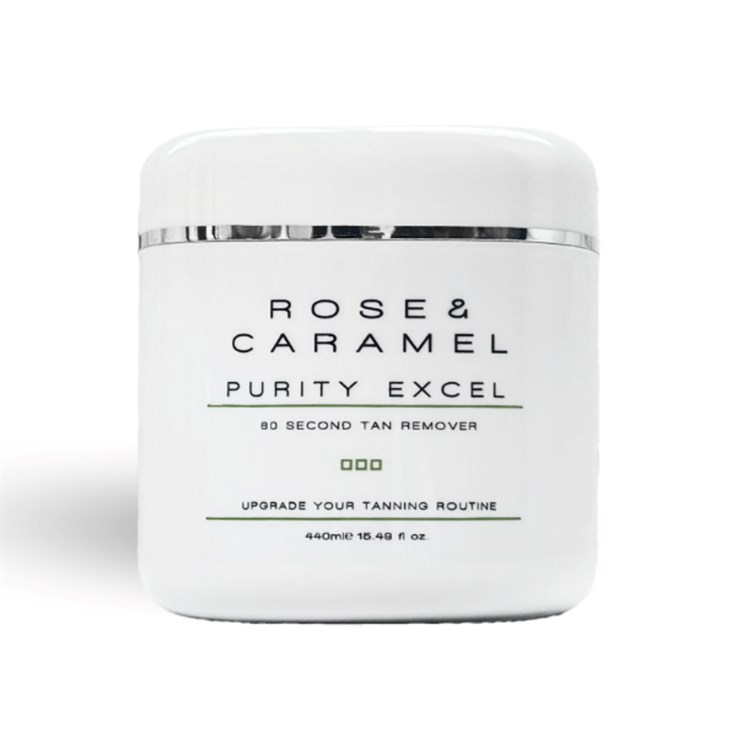 Rose & Caramel Purity Excel 60 second Self Tan Removing Scrub 440ml