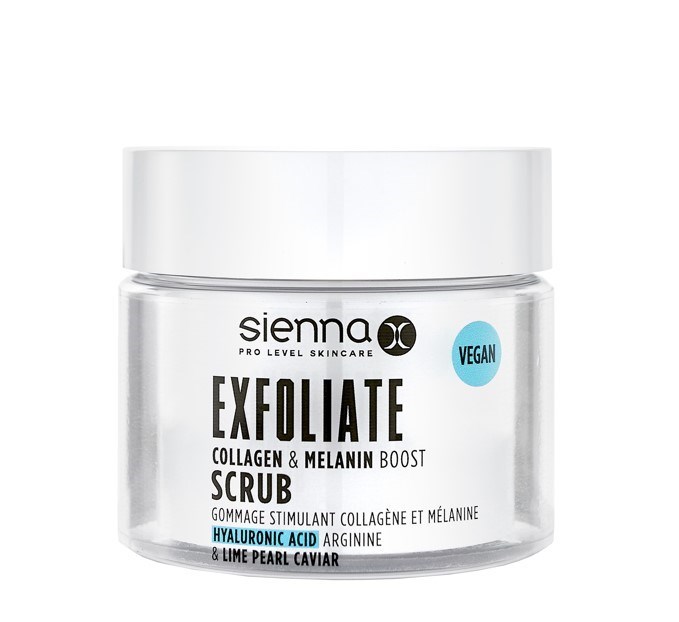 Sienna X Exfoliate - Collagen and Melanin Boosting Scrub 180ml 