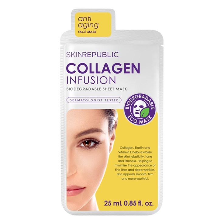 Skin Republic Collagen Infusion Sheet Mask 