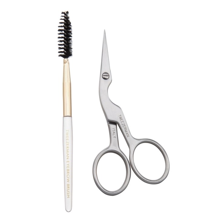 Tweezerman Stainless Steel  Brow Shaping Scissors