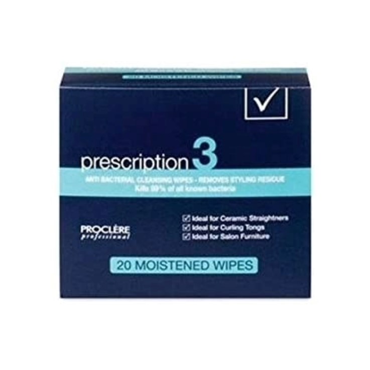 Proclere Prescription 3 Cleansing Wipes