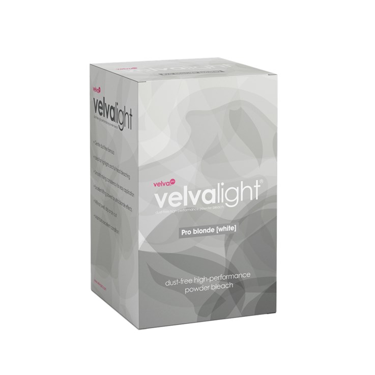 VelvaLight Pro Blonde White Powder Bleach Lightener - 400g