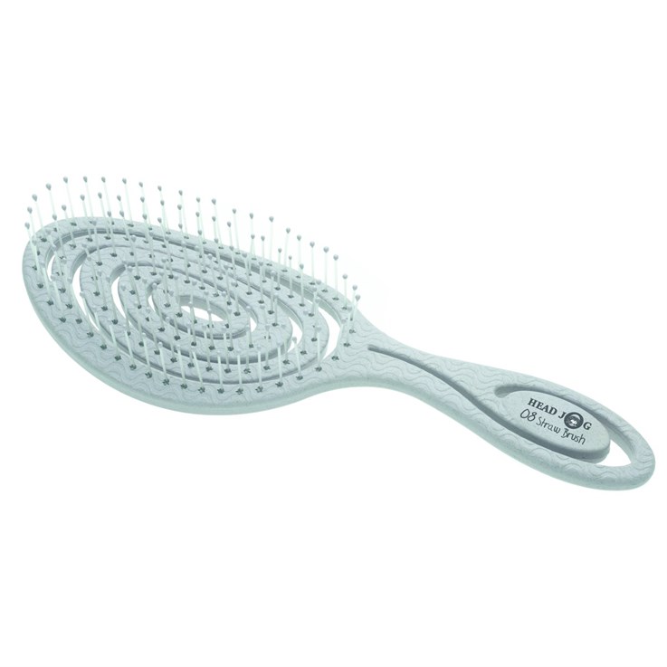 Head Jog 08 Straw Hair Brush - Mint