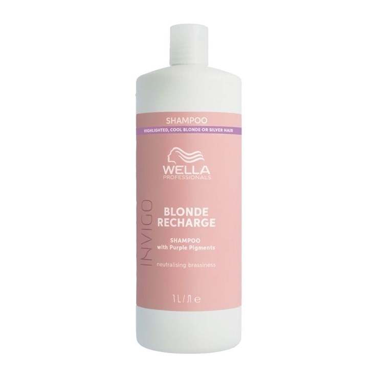 Wella Invigo Blonde Recharge Cool Shampoo 1L 