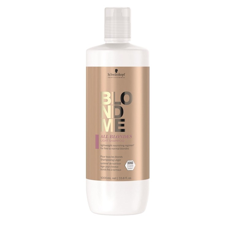 Schwarzkopf BLONDME All Blondes Light Shampoo - 1L