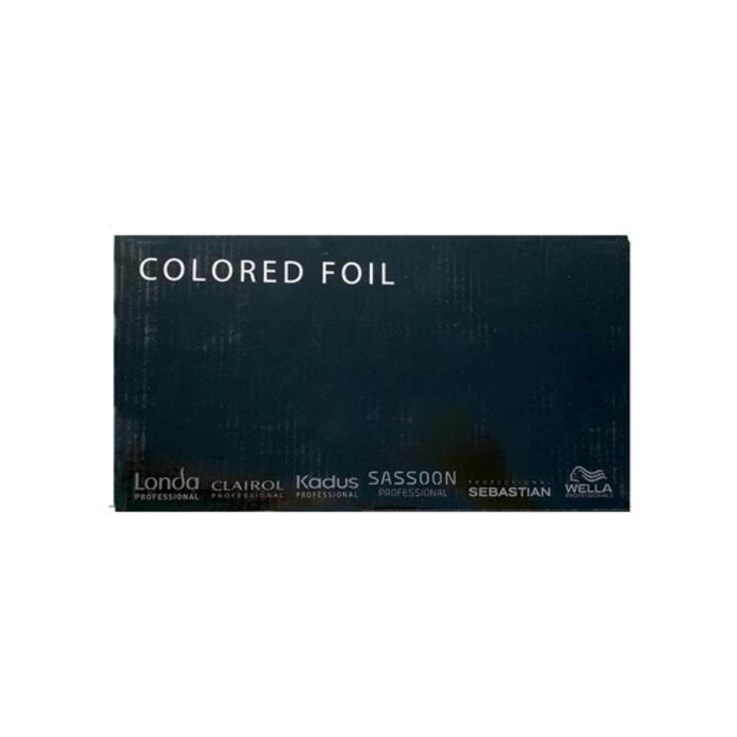 Wella Multi-Coloured Hair Foil Rolls - 4 Pack