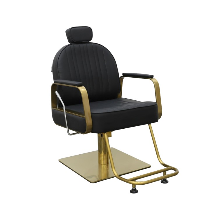 Sunne Reclining Salon Chair - Black