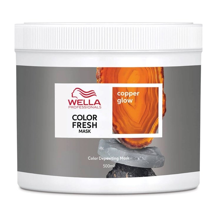 Wella Color Fresh Depositing Hair Mask - Copper Glow 500ml