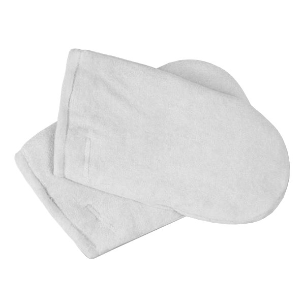 Beauty Tools Cloth Waxing Mitts - 1 Pair