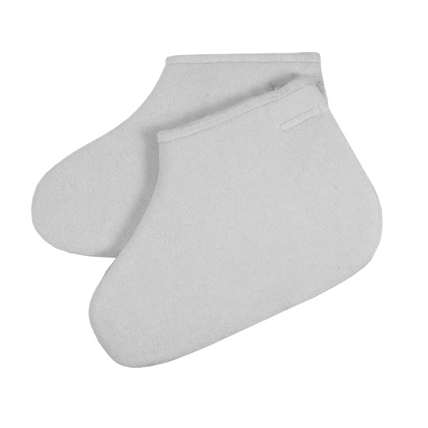 Beauty Tools Cloth Waxing Socks - 1 Pair