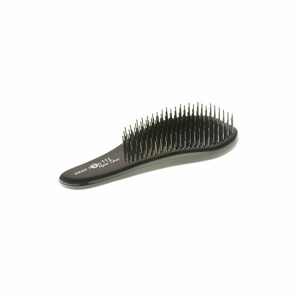 Head Jog 111 Mane Tamer Tangle Hair Brush -  Black