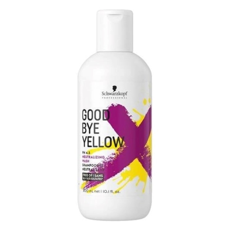 Schwarzkopf Goodbye Yellow Neutralising Shampoo - 300ml